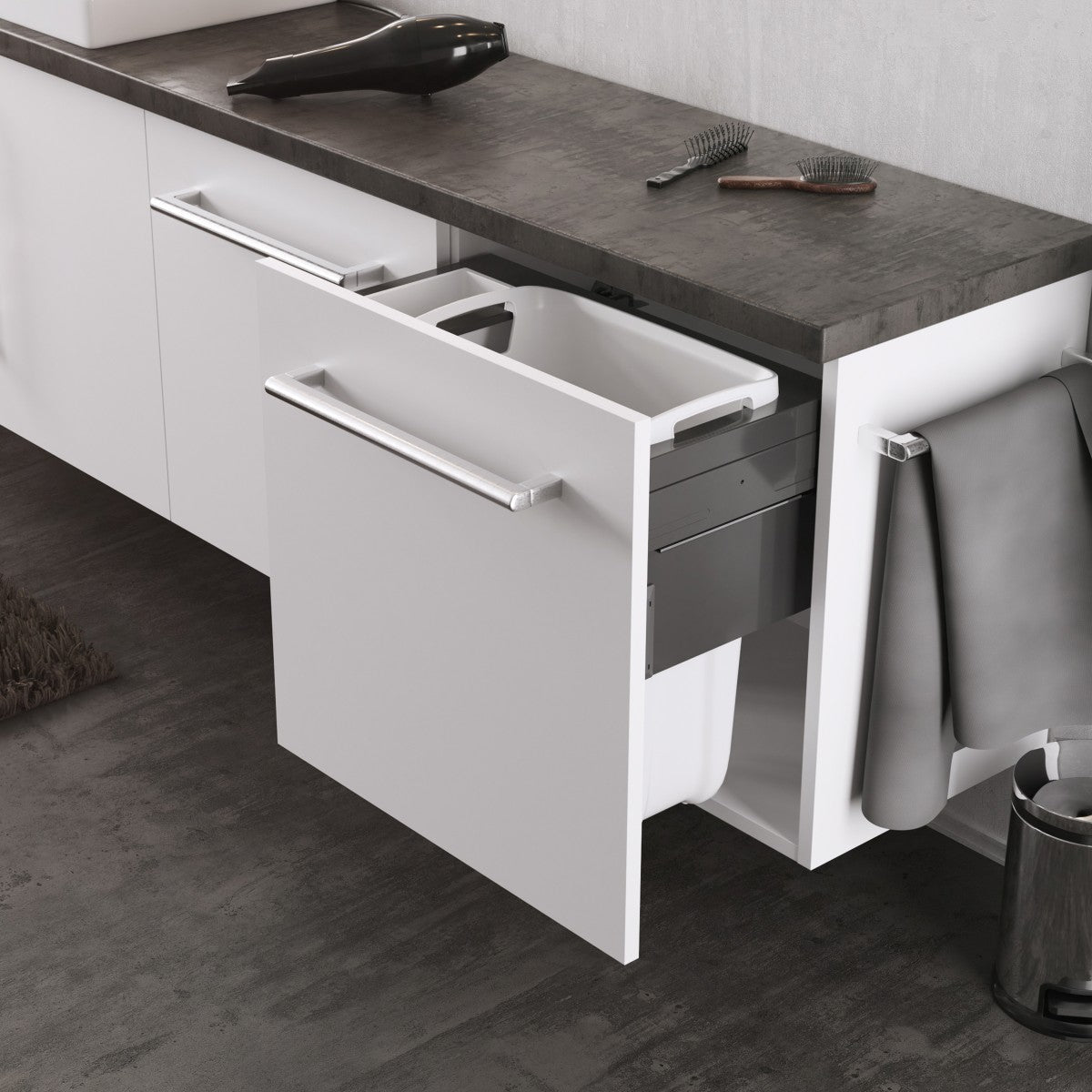 Laundry Carrier 600 33L+4L incl. geleiders