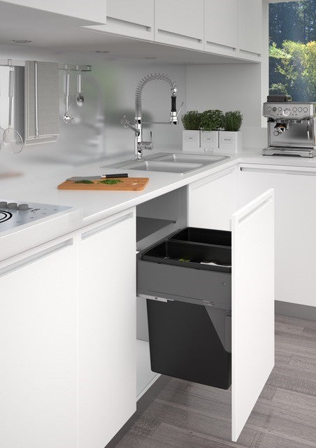 SIGE waste system 60B x 50H 40/40L incl. guides
