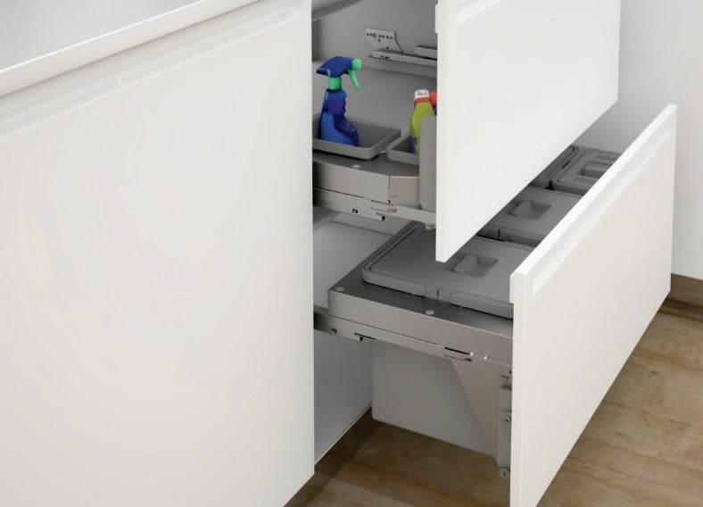 SIGE waste system 80B x 30H 15/8/8/8L incl. Quooker guides