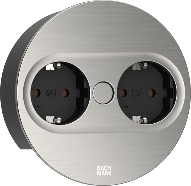 Twist 2 socket 2x230V - 2m loose RA plug