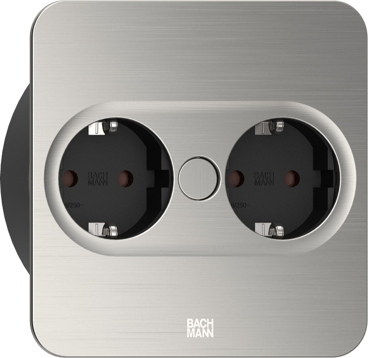 Twist 2 socket 2x230V - 2m loose RA plug