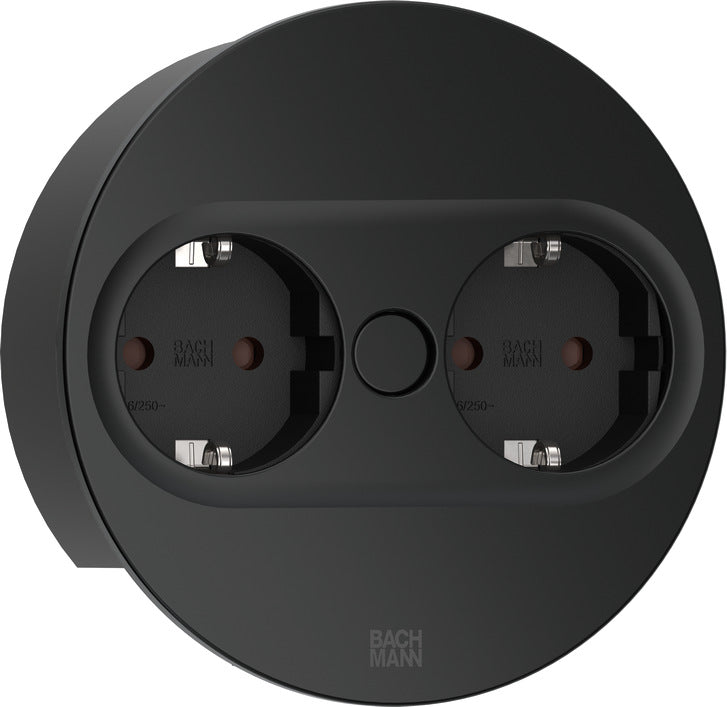 Twist 2 socket 2x230V - 2m loose RA plug