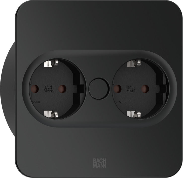 Twist 2 socket 2x230V - 2m loose RA plug