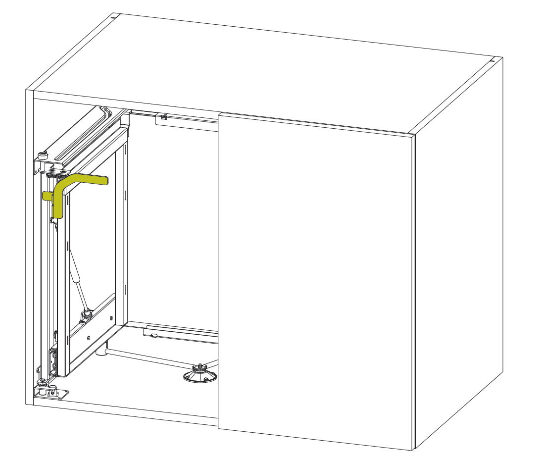 SIGE Corner handvat links