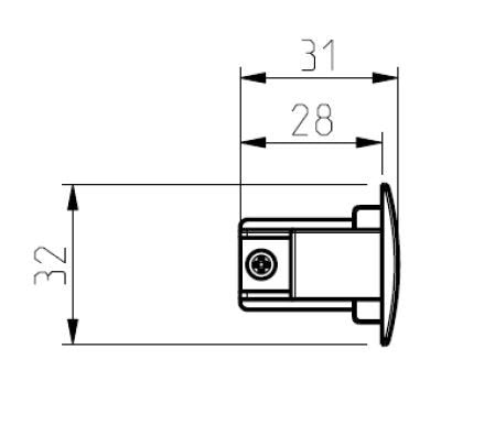 Royal 3-phase end cap