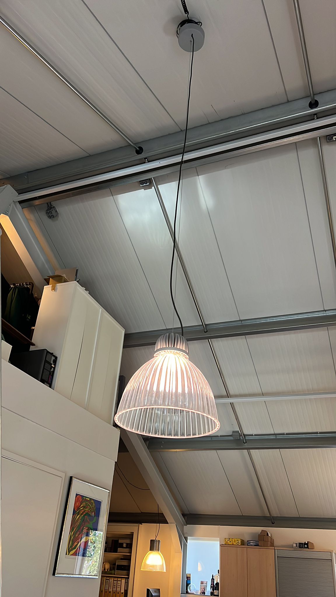 LED hanging lamp Liberty 32W 930 PW