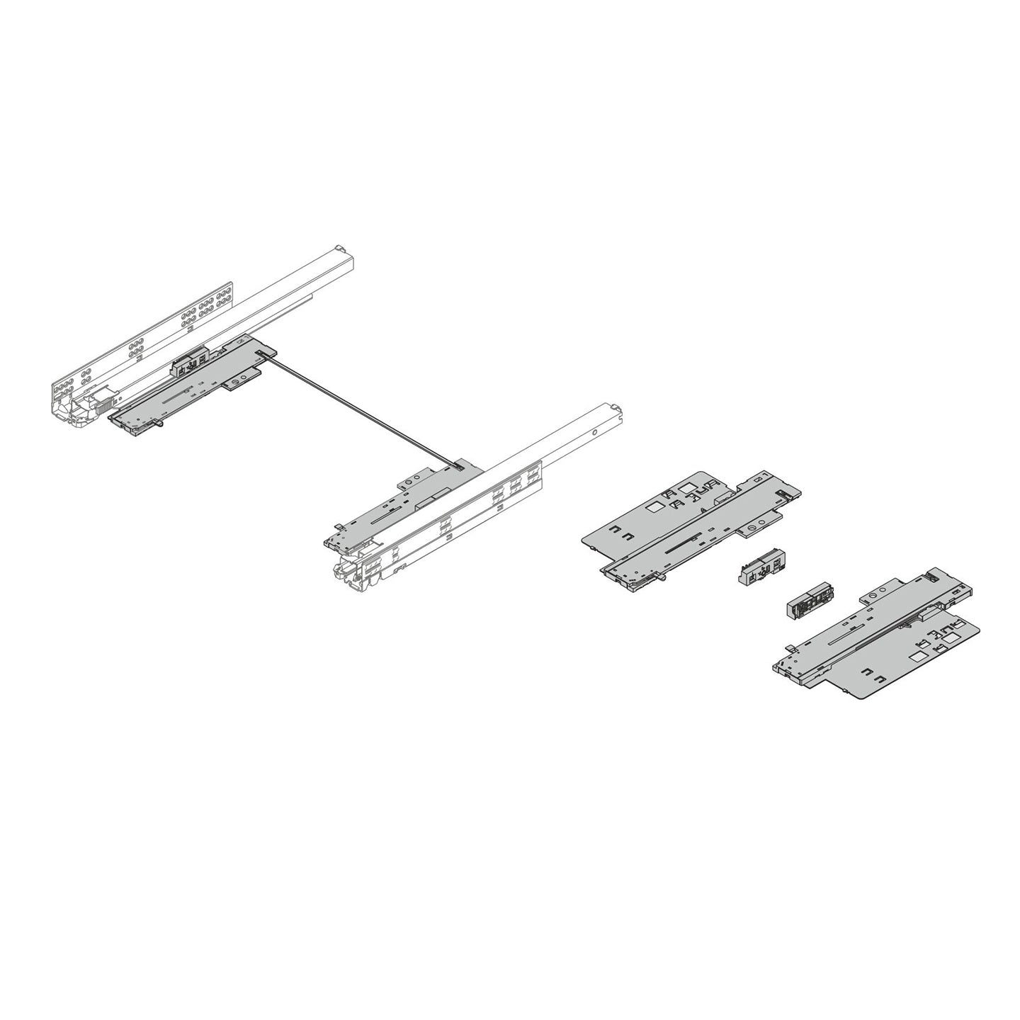 Dynapro Tipmatic push to open set