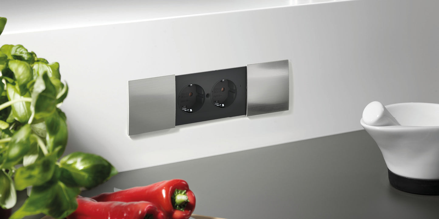 Due socket 2x230V - 2m RA 929.000