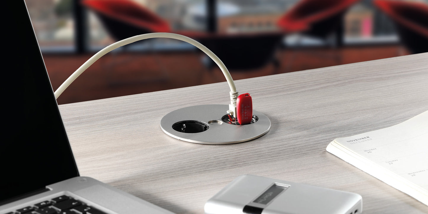 Twist socket 2x230V - 2m RA