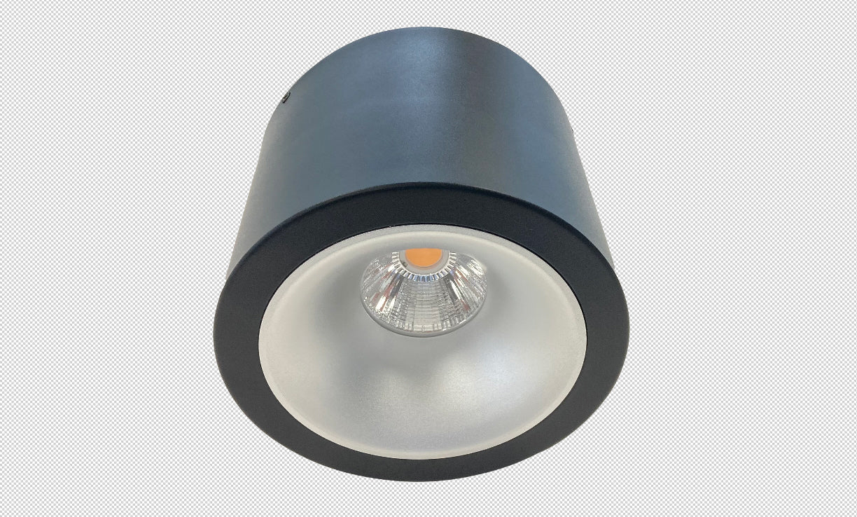 Opbouwspot Can 30W 935 zilver reflector