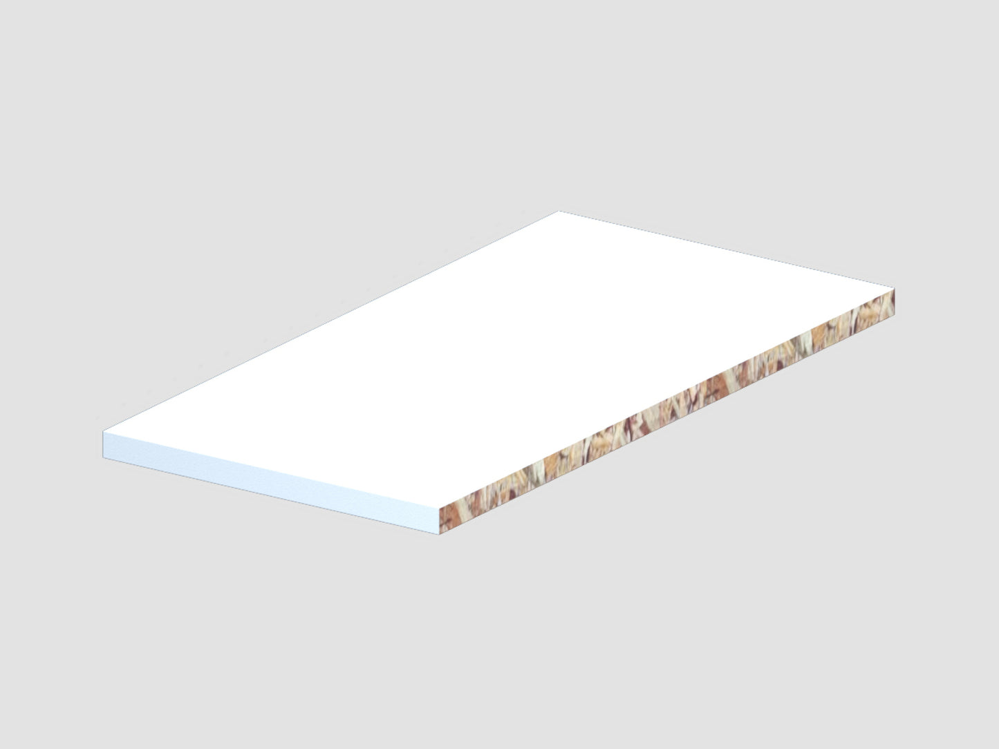 Shelf under/standing cabinet 263x494 18mm