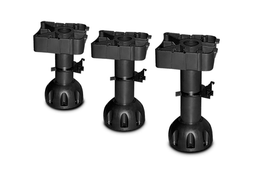 Adjustable leg plastic 120mm 110-140