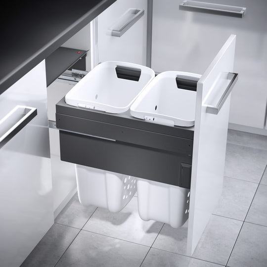 Laundry Carrier 450 2x33L incl. guides 