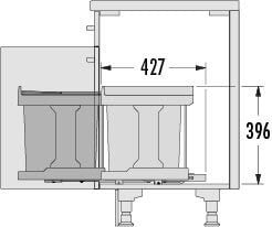 Solo 40 waste system 20L 