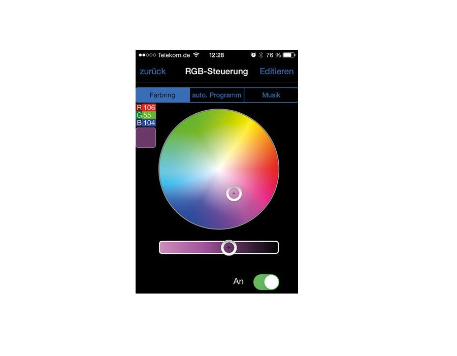 RGB receiver 75W WiFi/Alexa 4-way 