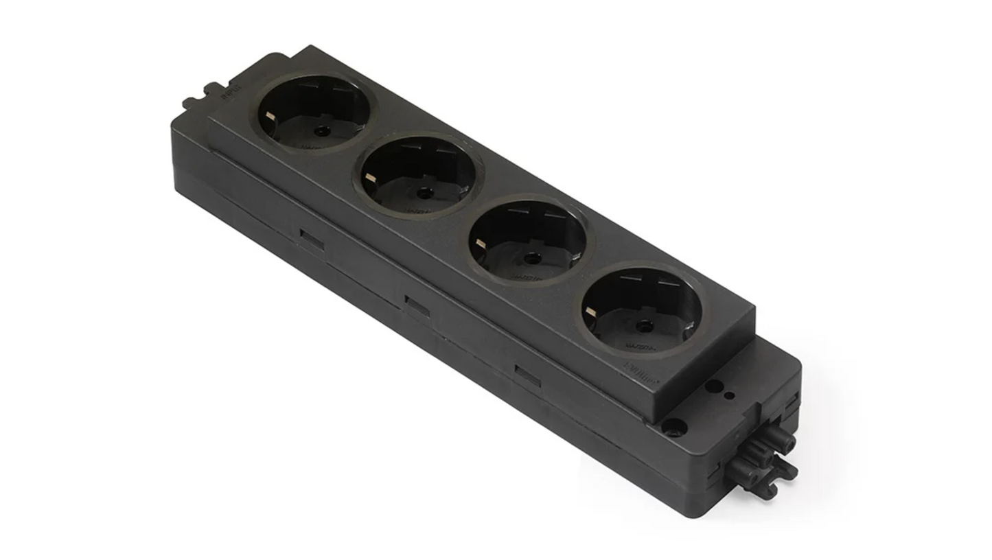Contactblok 4x230V RA - 910 GST in/uit