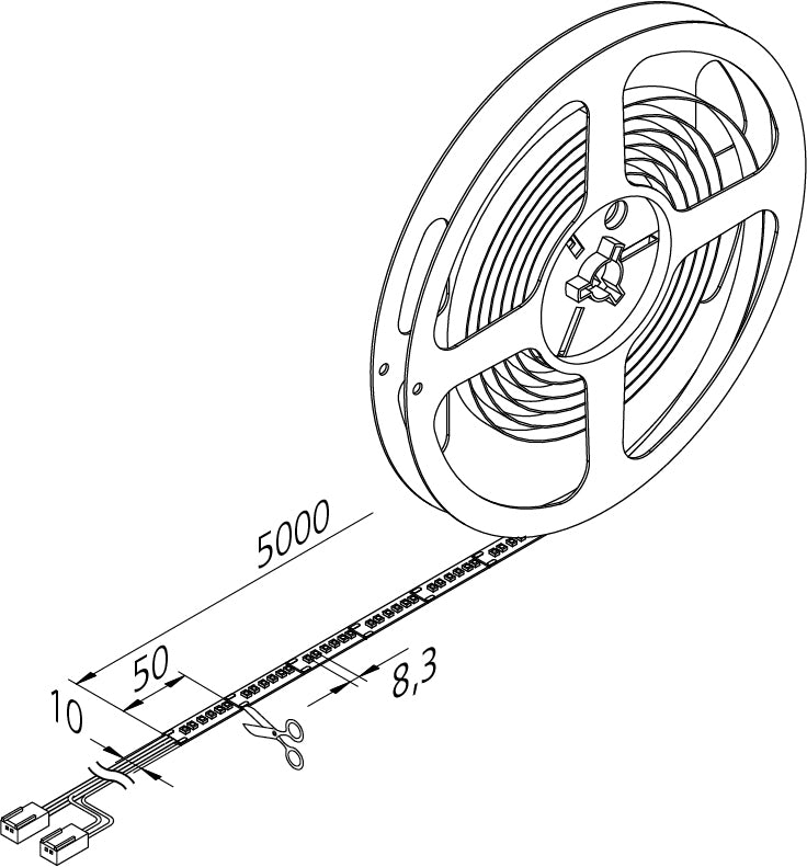 Dim-2-Warm Tape 5m 75W