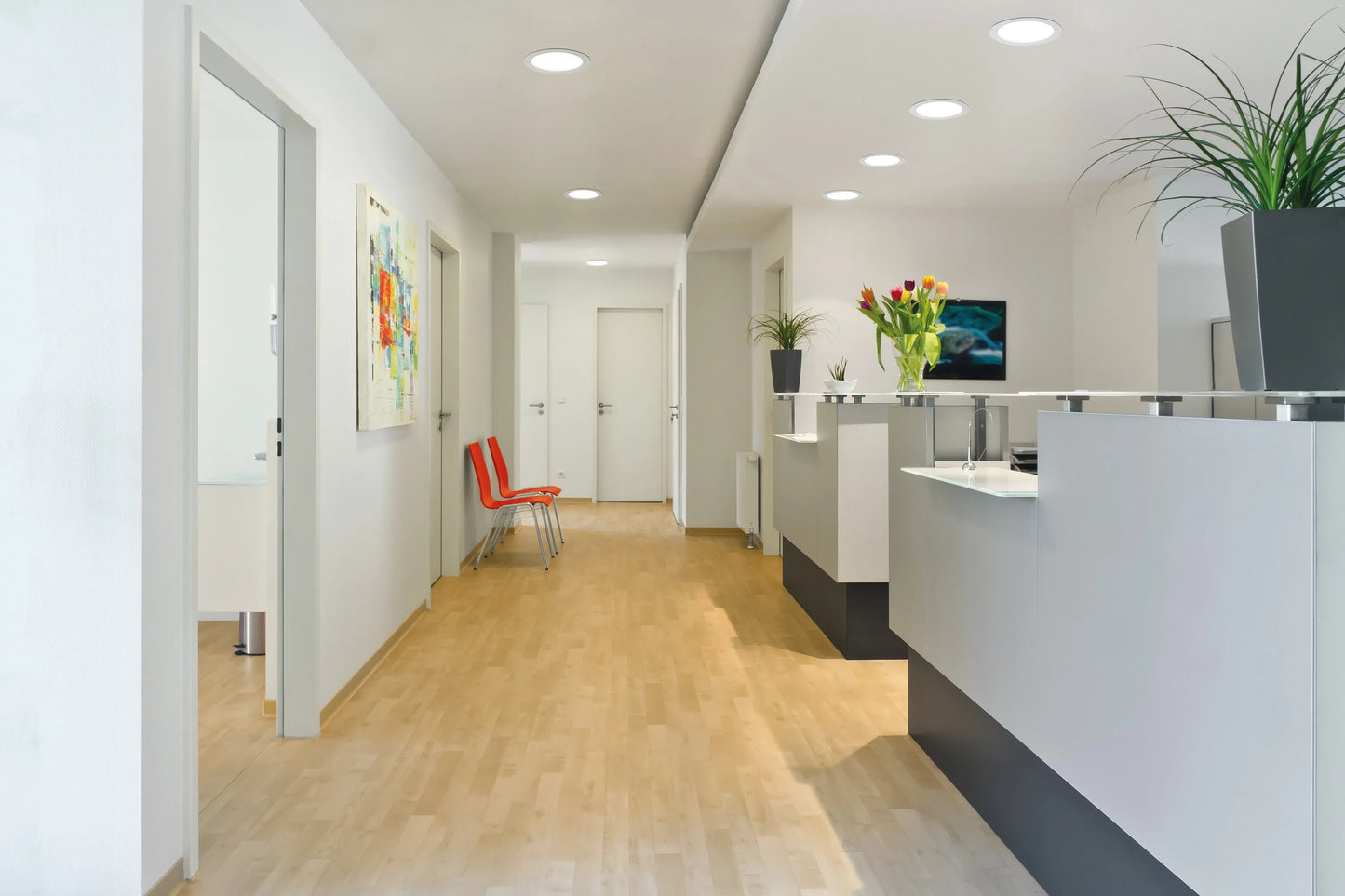 Dynamic ontvanger 75W met AB 4-kanaals