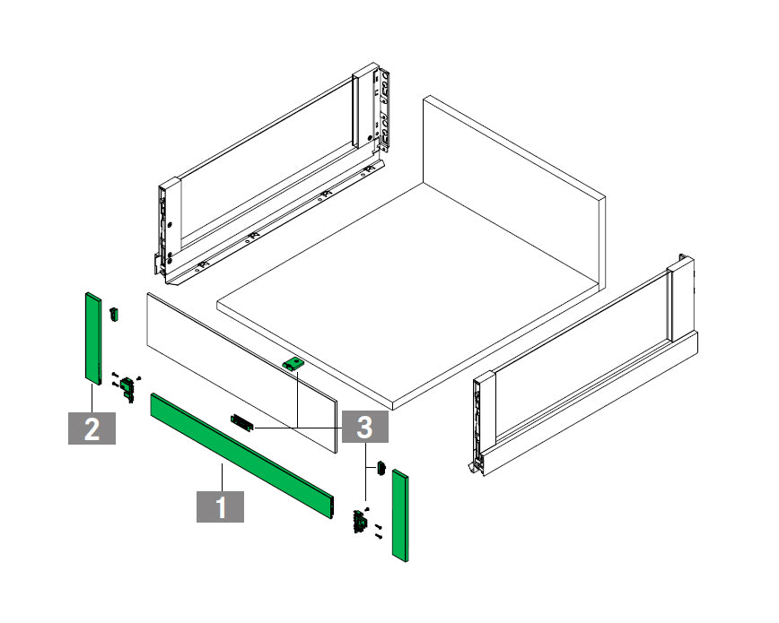 Nova Pro Scala binnenladefront H186 Crystal