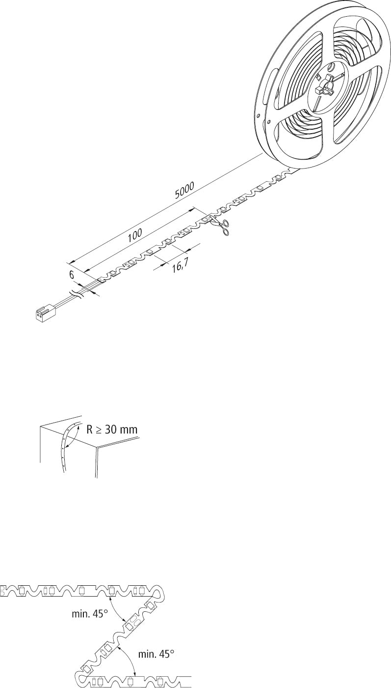 Tape Z 5m 300 LED 30W nw