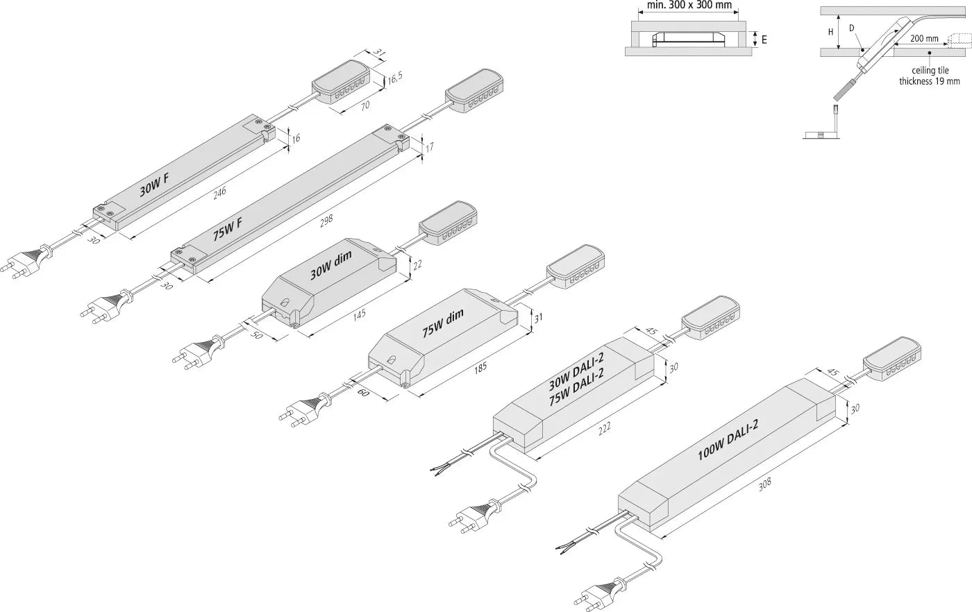 Trafo 30W FLAT