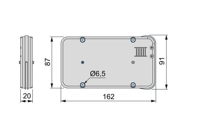 MiniWinch valdeurbeslag 10kg