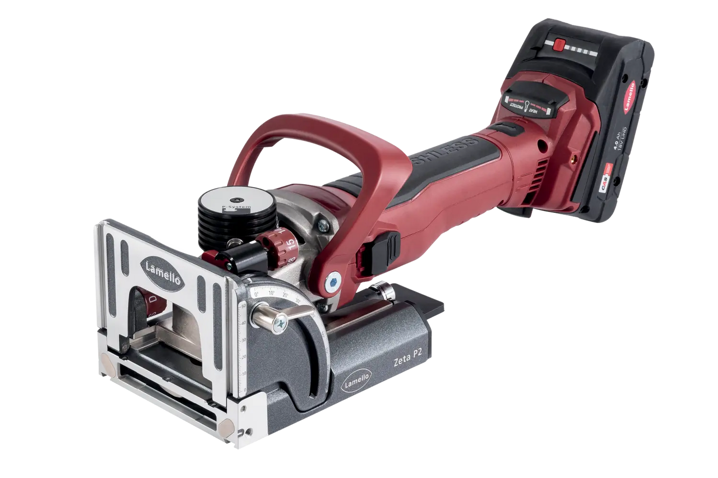Zeta P2 freesmachine DPfrees(diamant) in systainer3, incl.batterijen