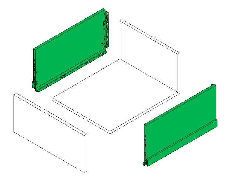 Nova Pro Scala zijwanden 250/450