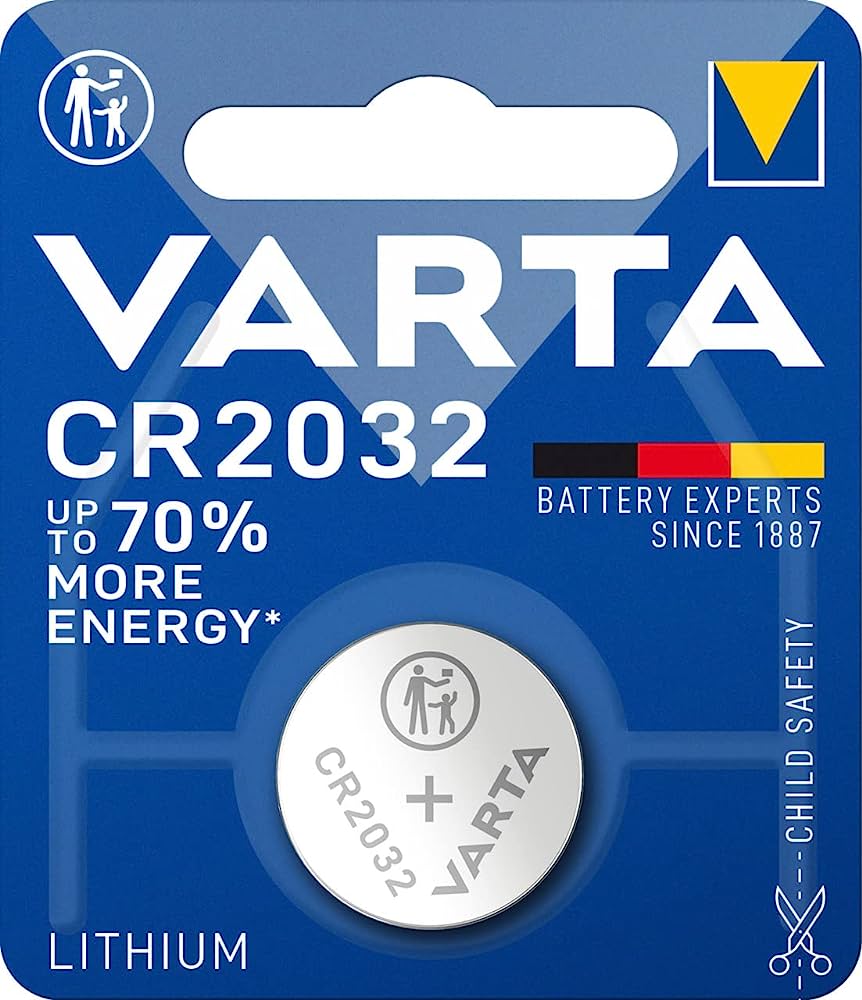 VARTA CR2032 lithium knoopcel voor Hera afstandsbediening