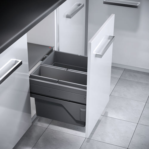 Cargo waste system 50W x 37H 28+17L incl. slides