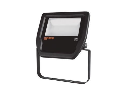 LED Floodlight 20W 830 BK IK07 IP65