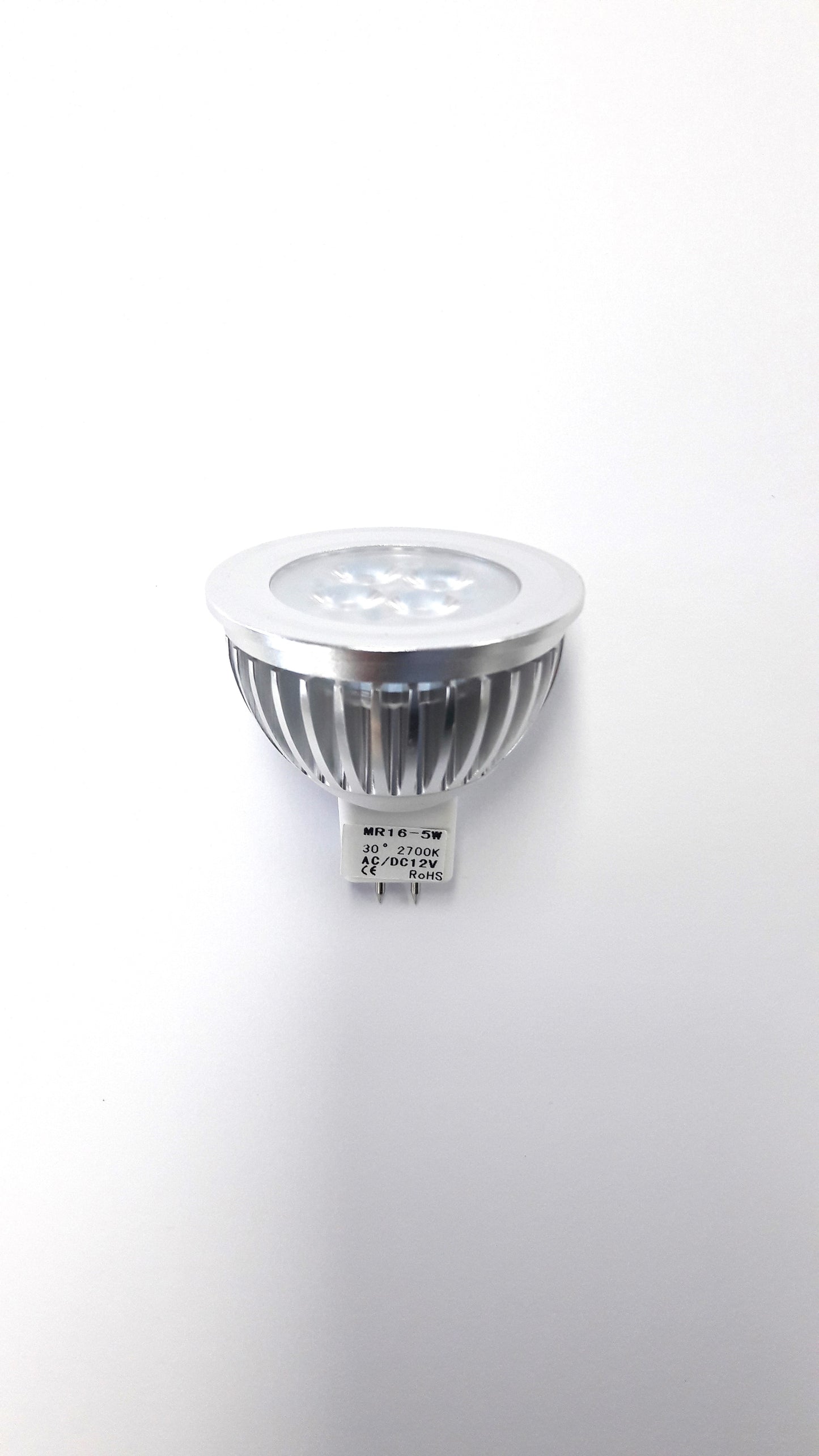 LED MR16 Spot 5W 2700K 12V GU5.3 