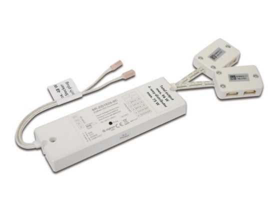 RGB receiver 96W Zigbee/Alexa/Hue 2x4-way