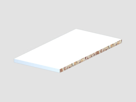 Legplank onder/staande kast 263x494 18mm