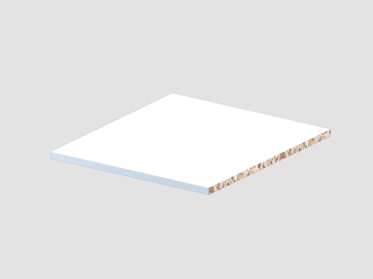 Legplank onder/staande kast 463x494 18mm