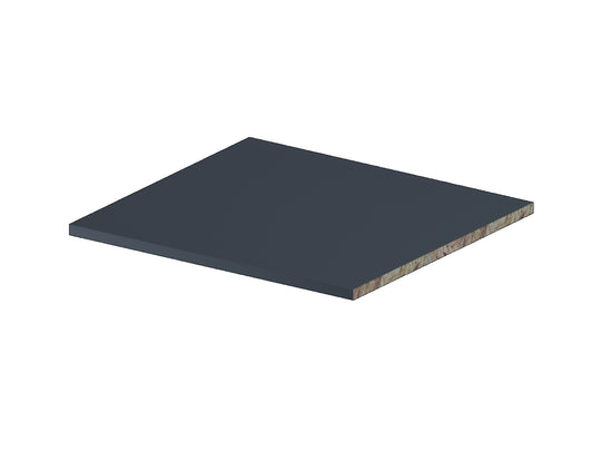 Legplank onder/staande kast 563x494 18mm