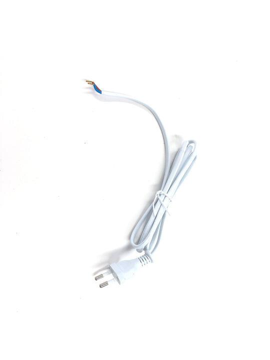 Netsnoer Euro / open 2-aderig 2m