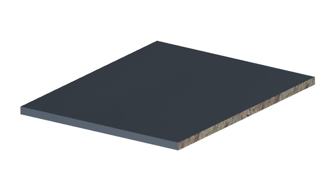 Legplank bovenkast 363x299 18mm