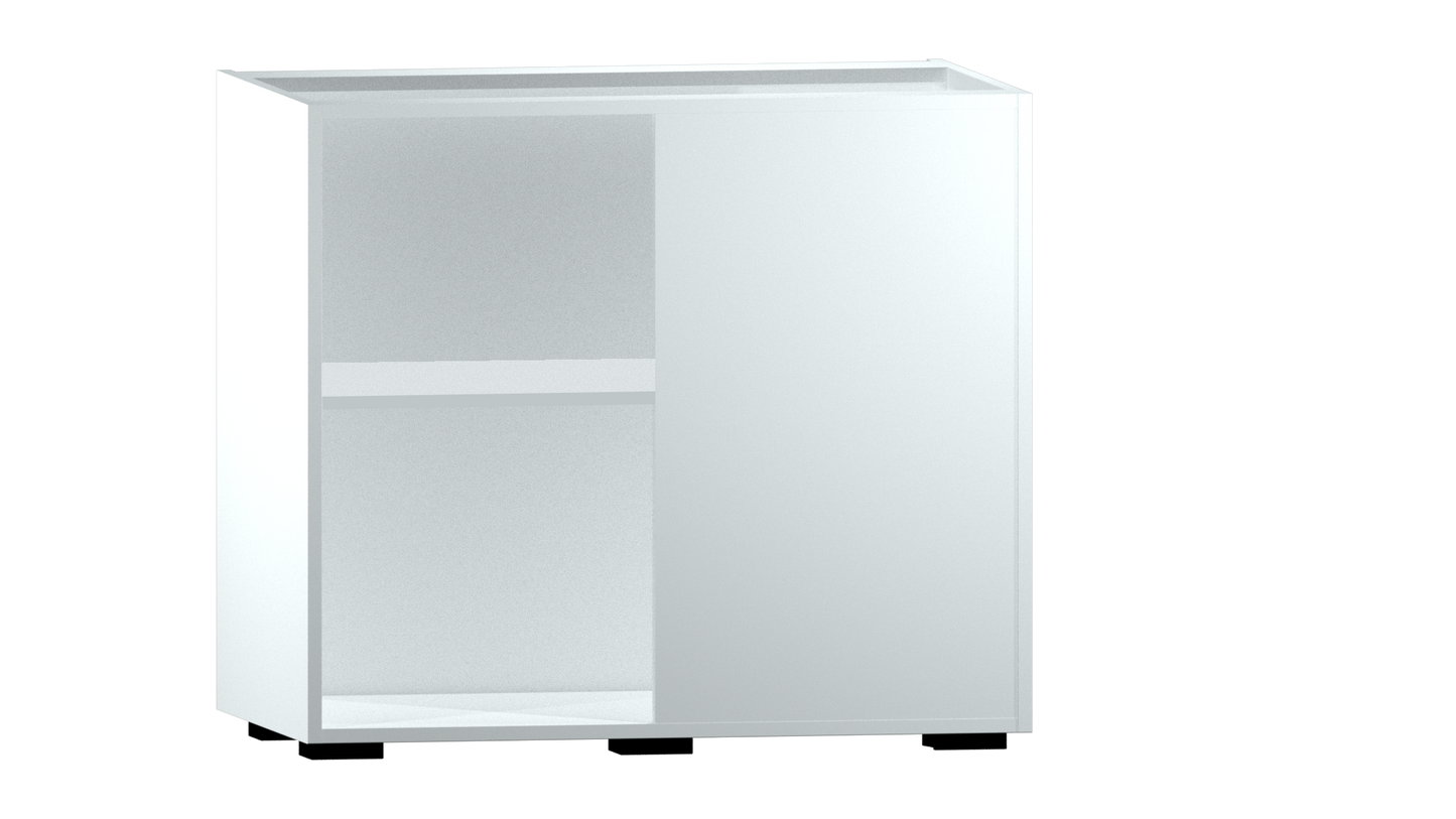 Corner cabinet 78x100x56 dr50 LEFT Nuvola 