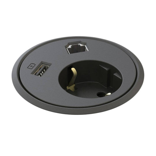 Power Dot 1x230V + 1xC6 UTP + 1xUSB 